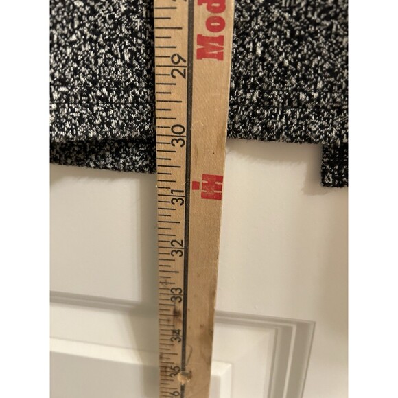 Nordstrom 14th & Union Tweed Like Midi Pencil Skirt Back Slit Women's L Career - Picture 5 of 5